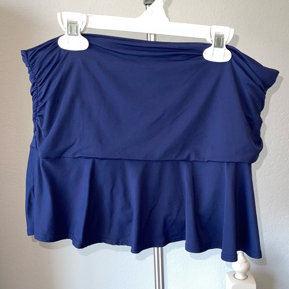 Lands end women’s swim skirt with built in bikini